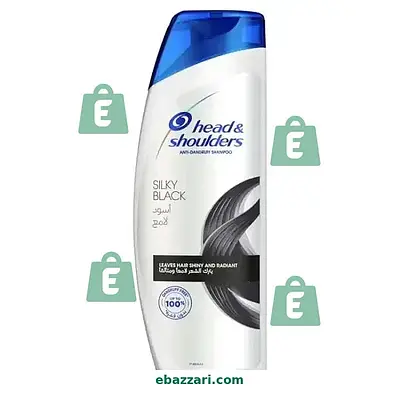 H&amp;S SILKY BLACK 185ML