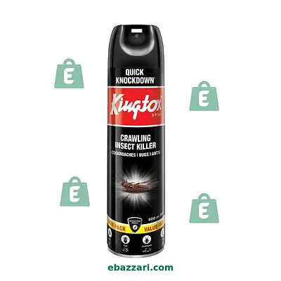 Kingtox Anti Bacterial Crawling Insect Killer Spray 600 ml