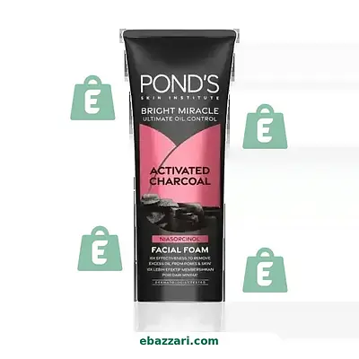 Ponds Bright Miracle Activated Charcoal 100g